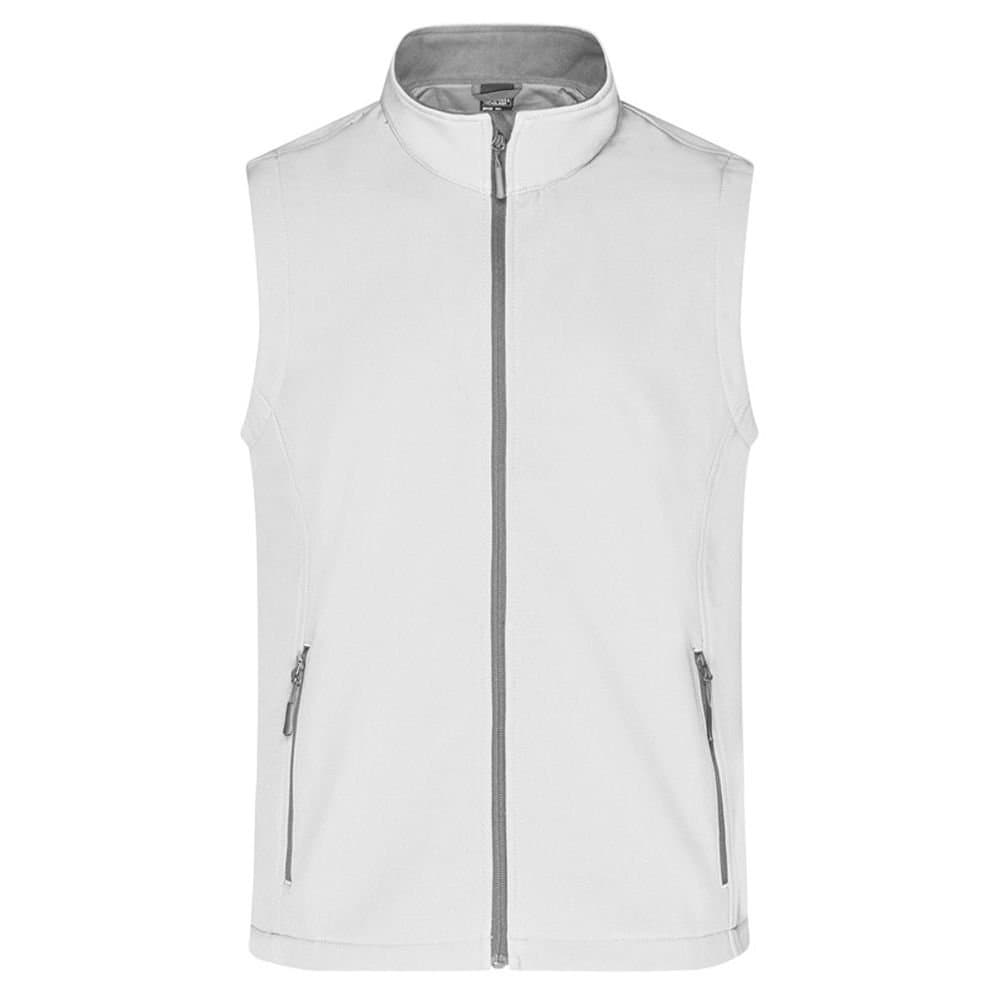 James and Nicholson James and Nicholson Men's Promo Gilet in White