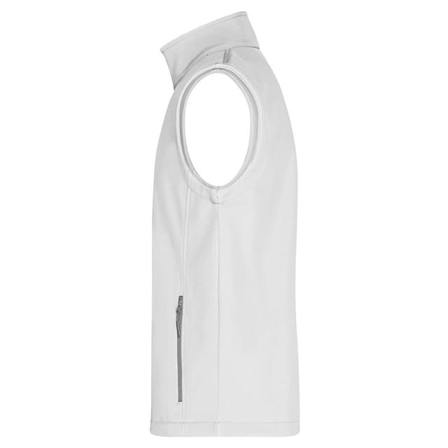 James and Nicholson James and Nicholson Men's Promo Gilet in White - 3