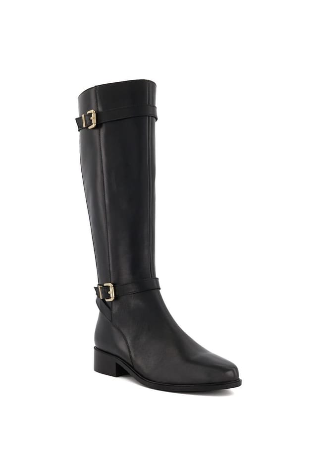 Dune London Dune London Women's 'Tepi' Leather Knee High Boots in Black - 2