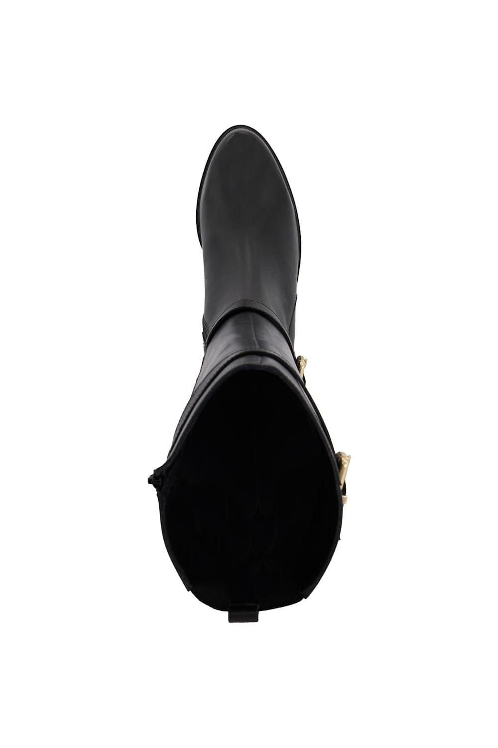 Dune London Dune London Women's 'Tepi' Leather Knee High Boots in Black - 4