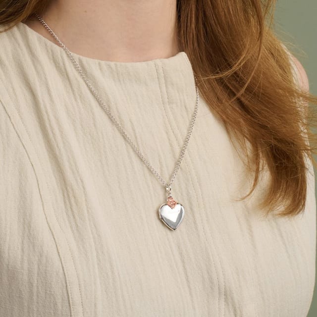 Clogau Clogau Women's Cariad Sterling Silver Locket in Metallics - 3