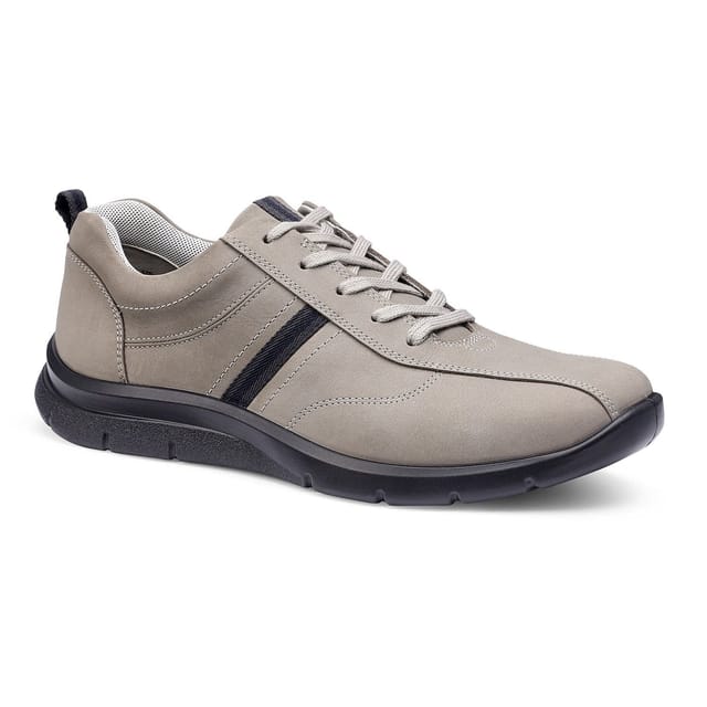 Hotter Hotter Men's Wide Fit 'Division' Trainers in Grey - 2