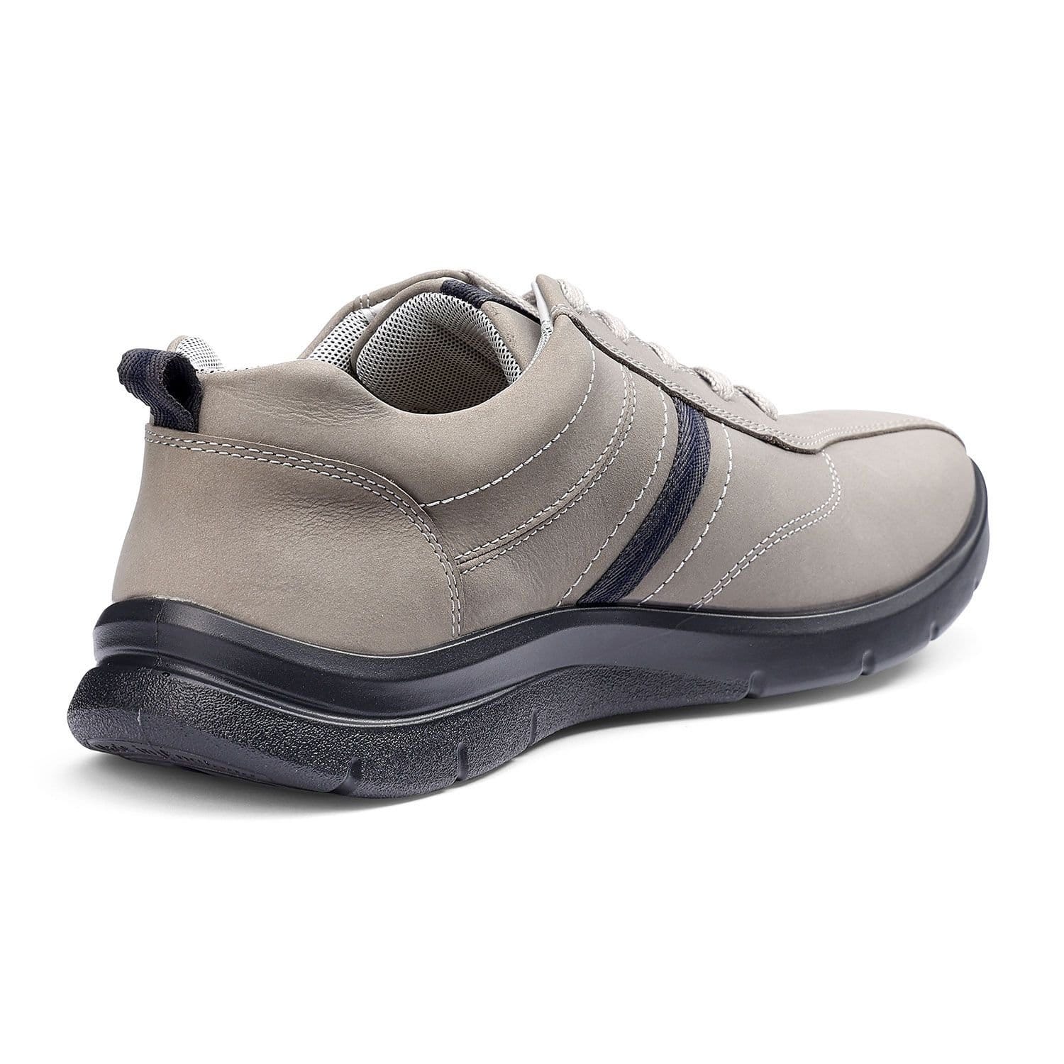 Hotter Hotter Men's Wide Fit 'Division' Trainers in Grey - 4