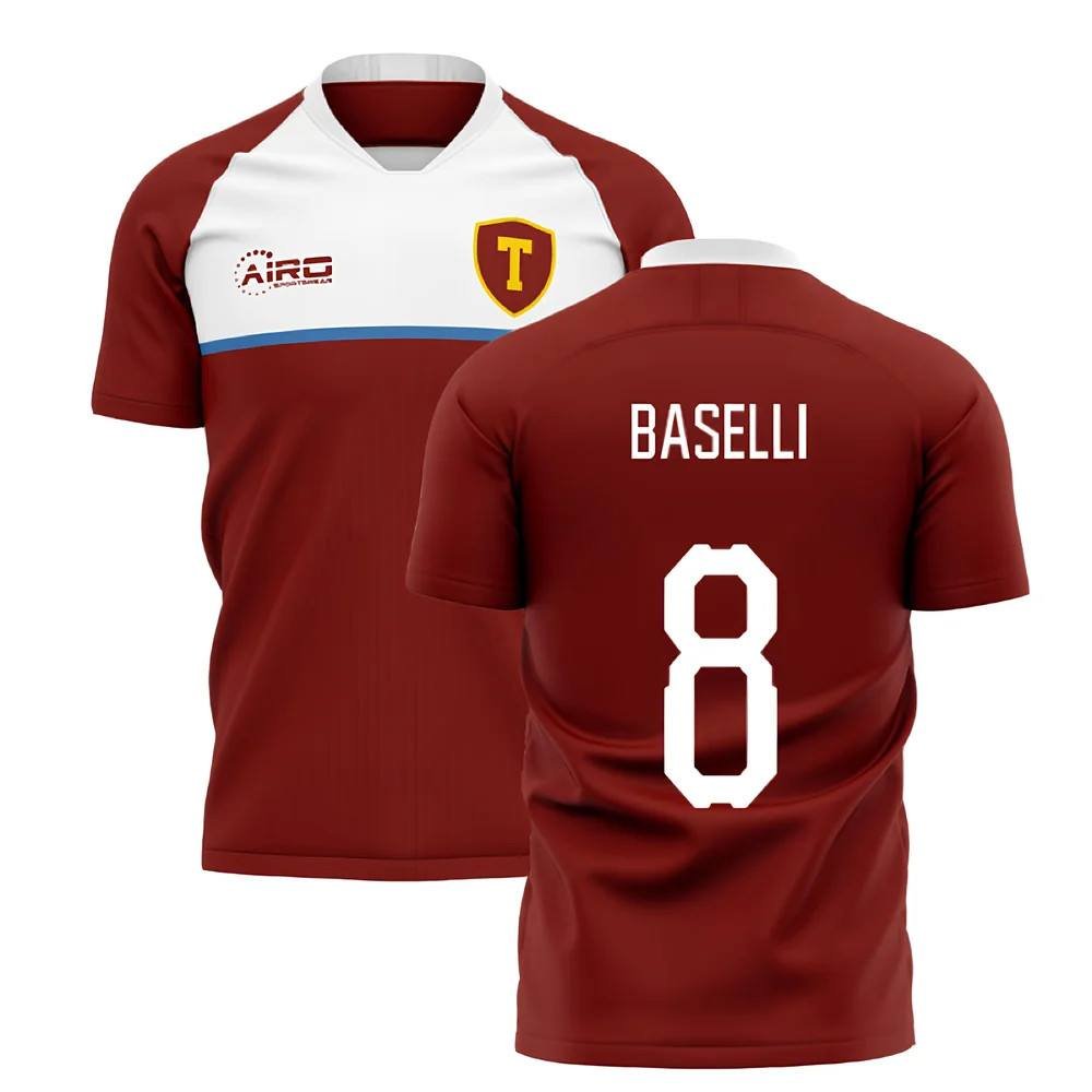 Torino Torino Men's 2025/26 Home Concept Shirt Baselli in Maroon - 4