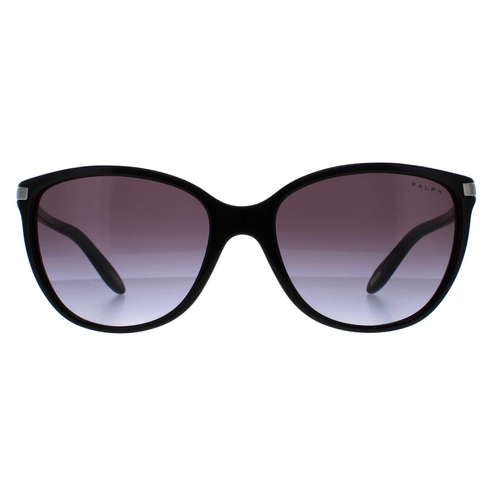 Ralph by Ralph Lauren Ralph by Ralph Lauren Women's Cat Eye Black Grey Gradient Sunglasses
