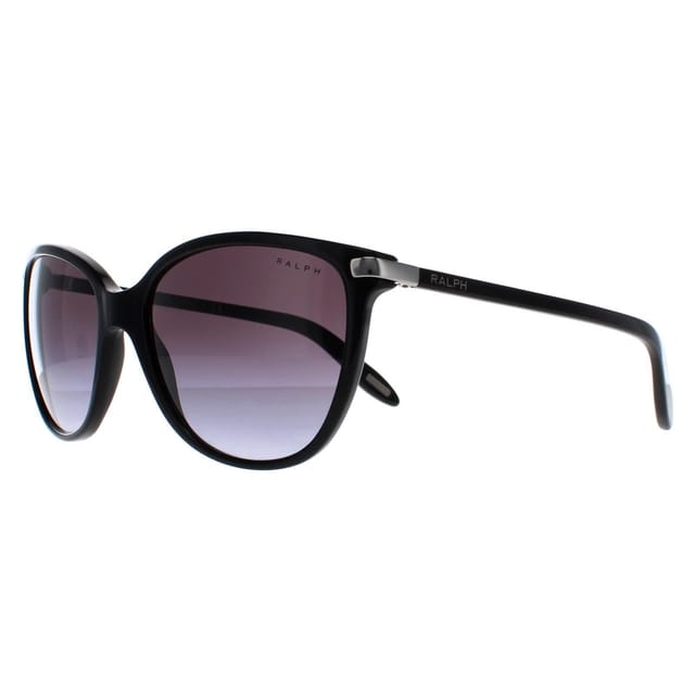 Ralph by Ralph Lauren Ralph by Ralph Lauren Women's Cat Eye Black Grey Gradient Sunglasses - 2