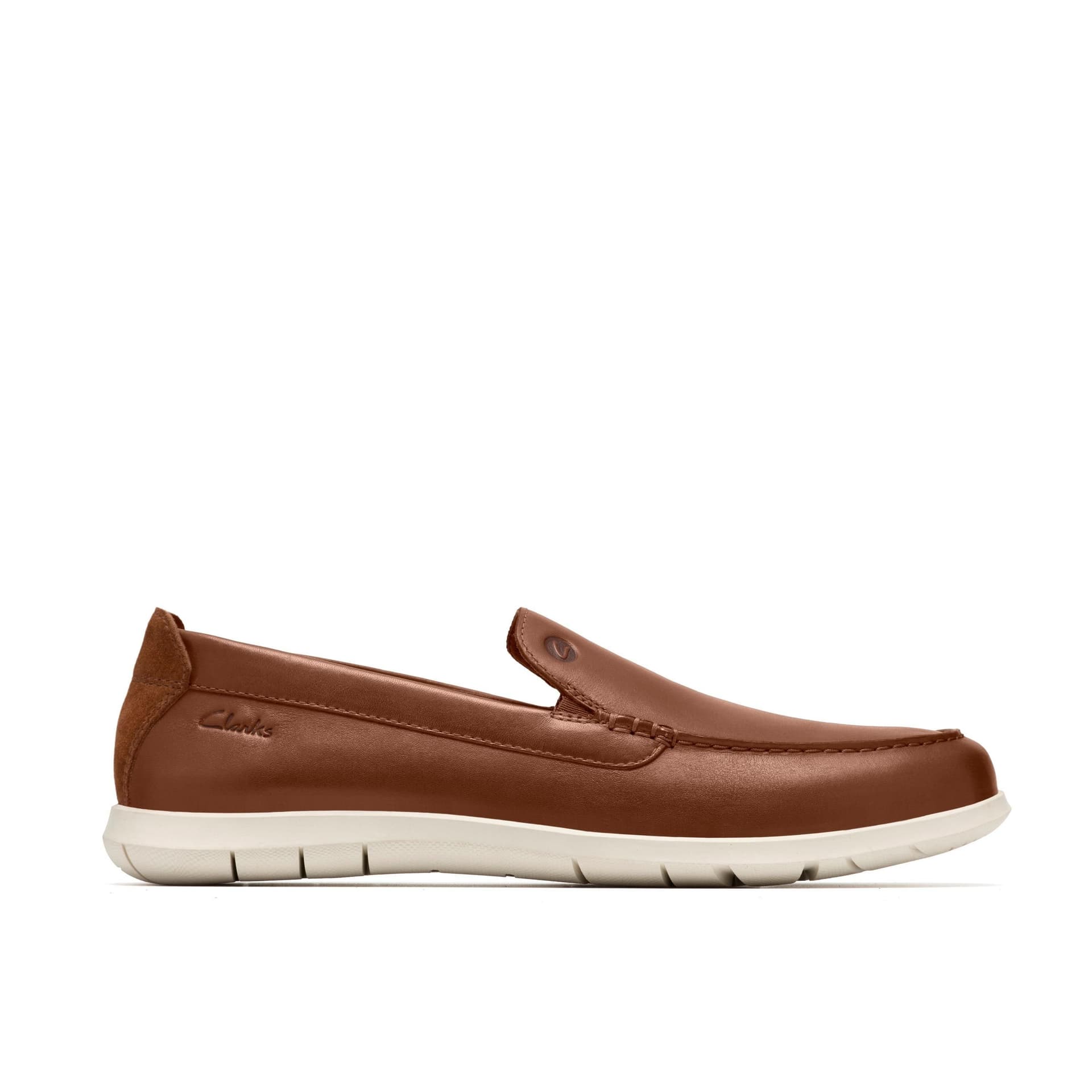 Clarks Clarks Men's Flexway Step Loafer Tan Loafers, Slip Ons in Brown