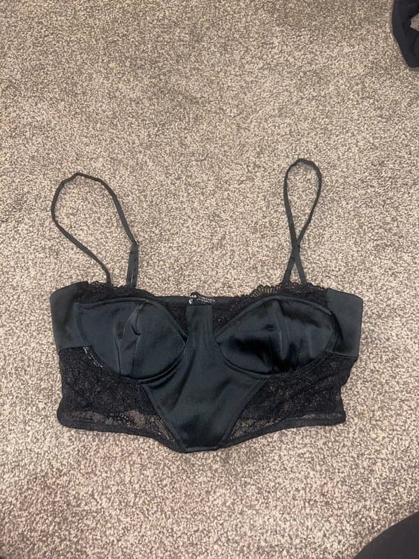Bershka Bershka cropped corset style top