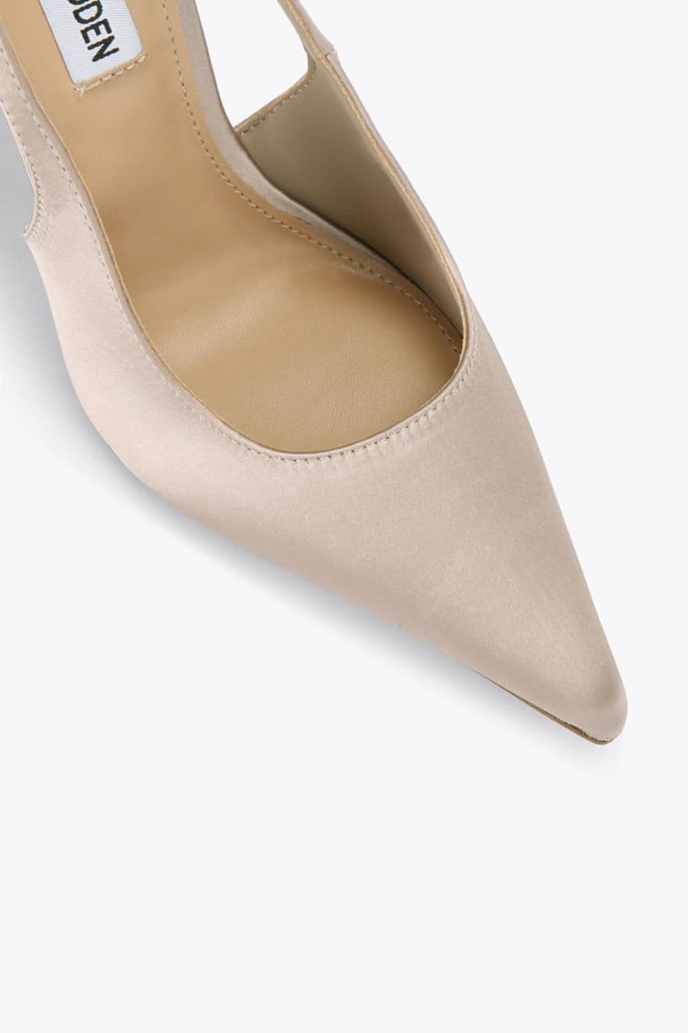 Steve Madden STEVE MADDEN Women's 'Reyes Tus' Fabric Heels in Taupe - 4