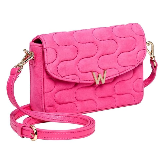 Wolf WOLF Women's Mimi Swirl Cross Body Bag with Scarf in Pink - 2