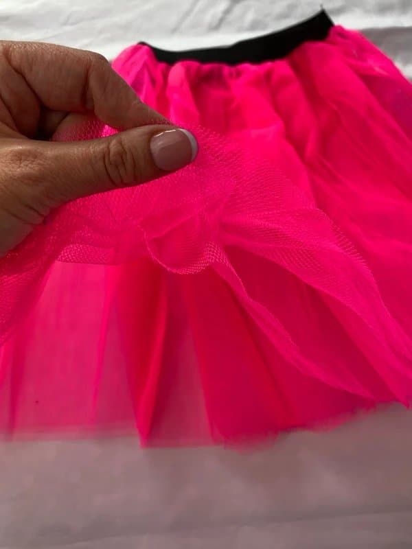 unbranded Bright Pink Tulle Tutu Skirt | One Size (12–16) | Pride, Hen Party & Fancy Dress