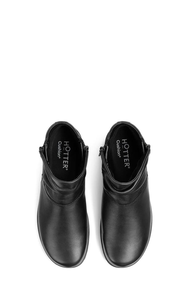 Hotter Hotter Women's Extra Wide 'Murmur' Ankle Boots in Black - 3