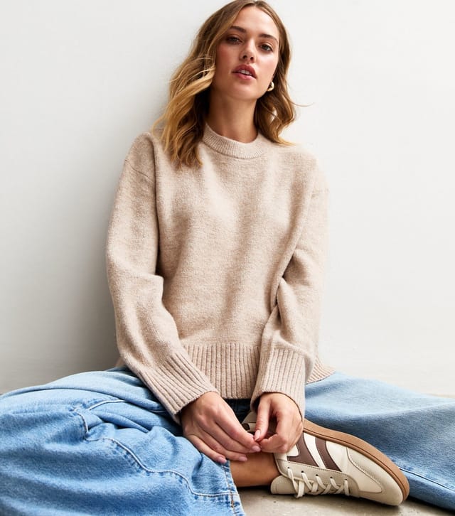 New Look Women's Mink Crew Neck Jumper New Look - 2