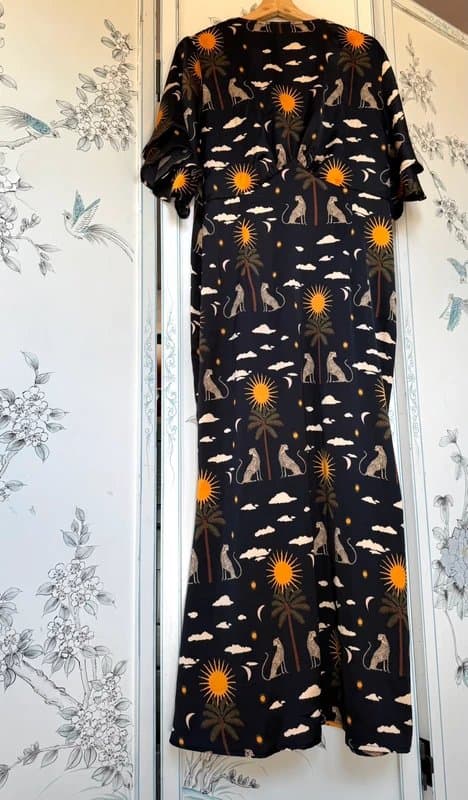 Never Fully Dressed SoldOut!Rrp£120!NFD Leopard Dress Wedding Birthday Hen Party BBQ Cruise 16