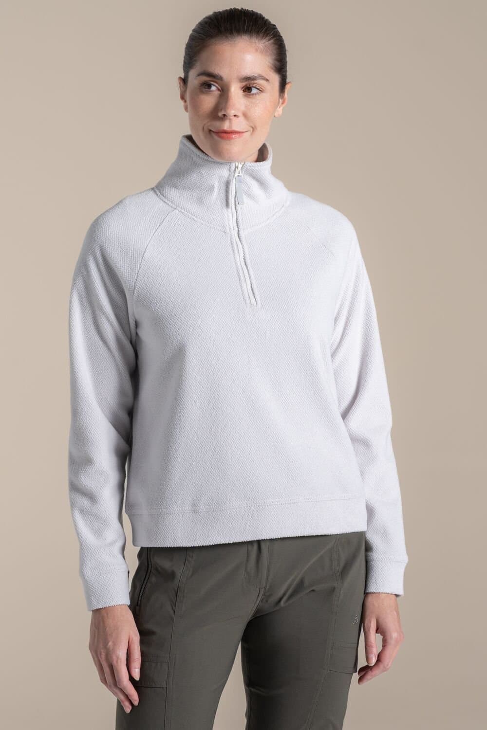 Craghoppers Craghoppers Women's Raja Half Zip Fleece in Grey