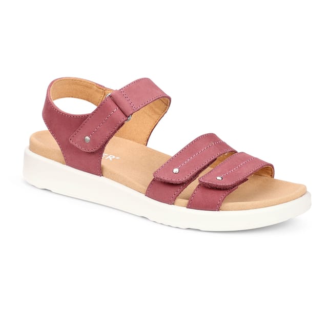 Hotter Hotter Women's Wide Fit 'Venice' Sandals in Dusty Pink - 2