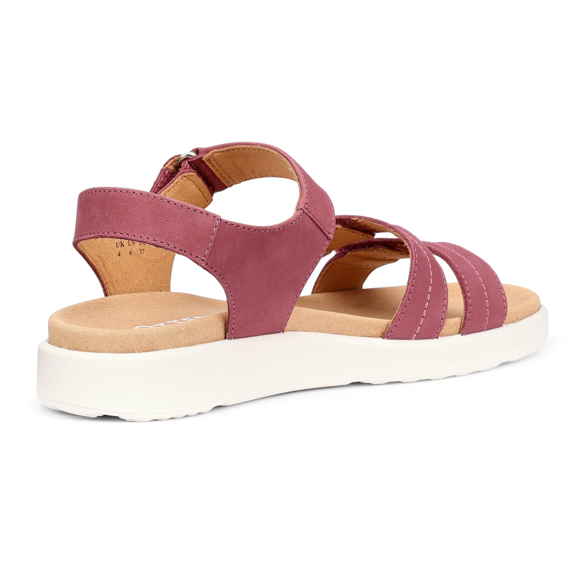 Hotter Hotter Women's Wide Fit 'Venice' Sandals in Dusty Pink - 4