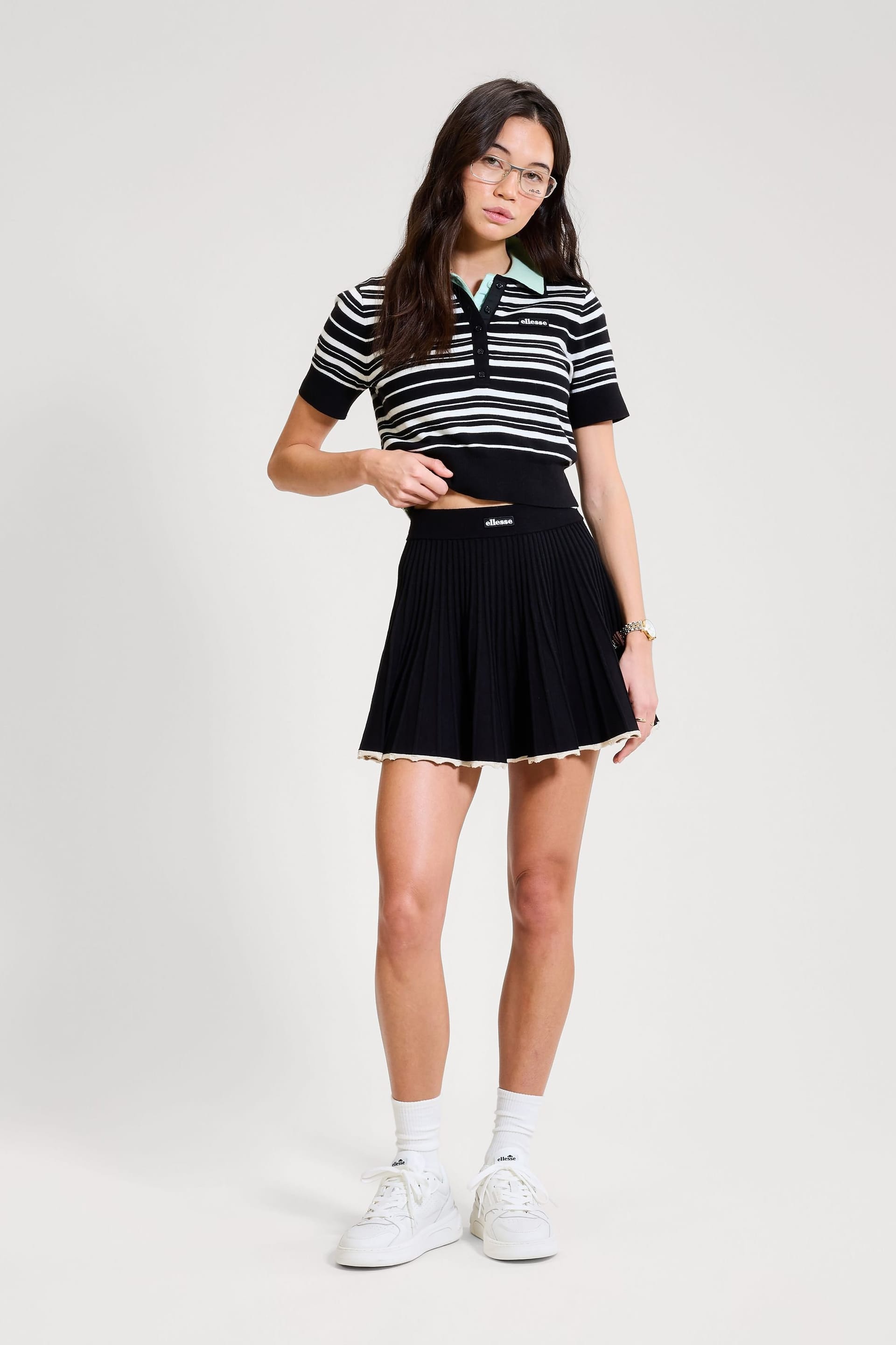 Ellesse Ellesse Women's The Tennis Polo in Black - 4