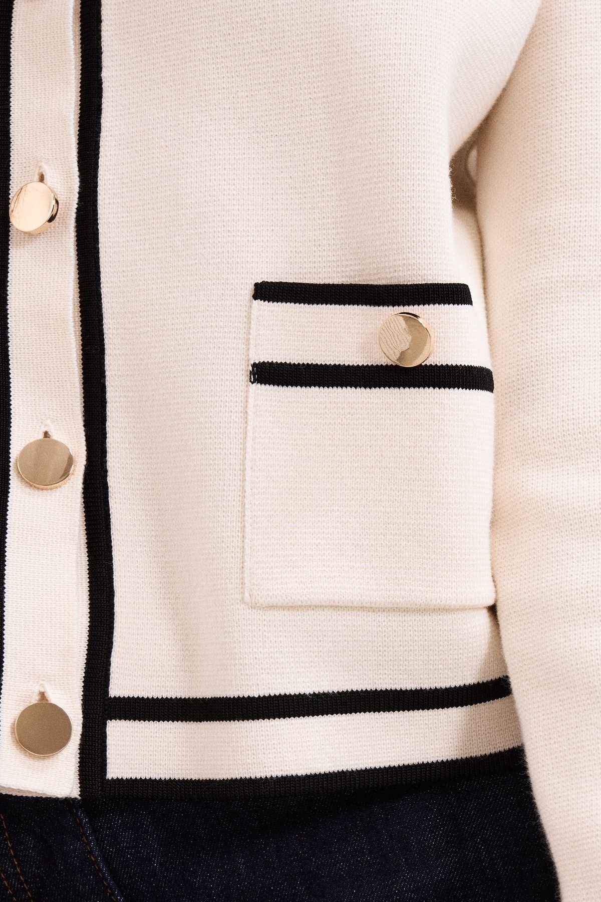 Phase Eight Phase Eight Women's Lola Button-Front Knit Cardigan in Off-White - 4