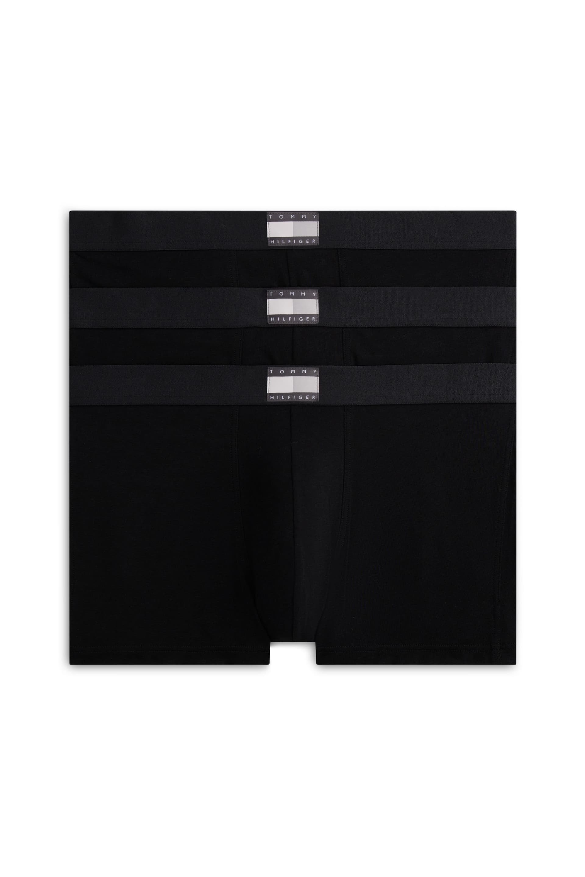 Tommy Hilfiger Tommy Hilfiger Men's 3P Trunk Dtm Black
