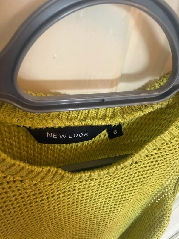 New Look New Look Lime Green Knitted Top