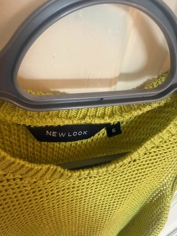 New Look Lime Green Knitted Top