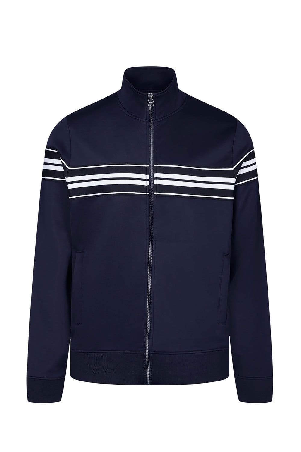 Luke 1977 Luke 1977 Men's Bonehead Zip Through Sweat in Dark Navy - 4
