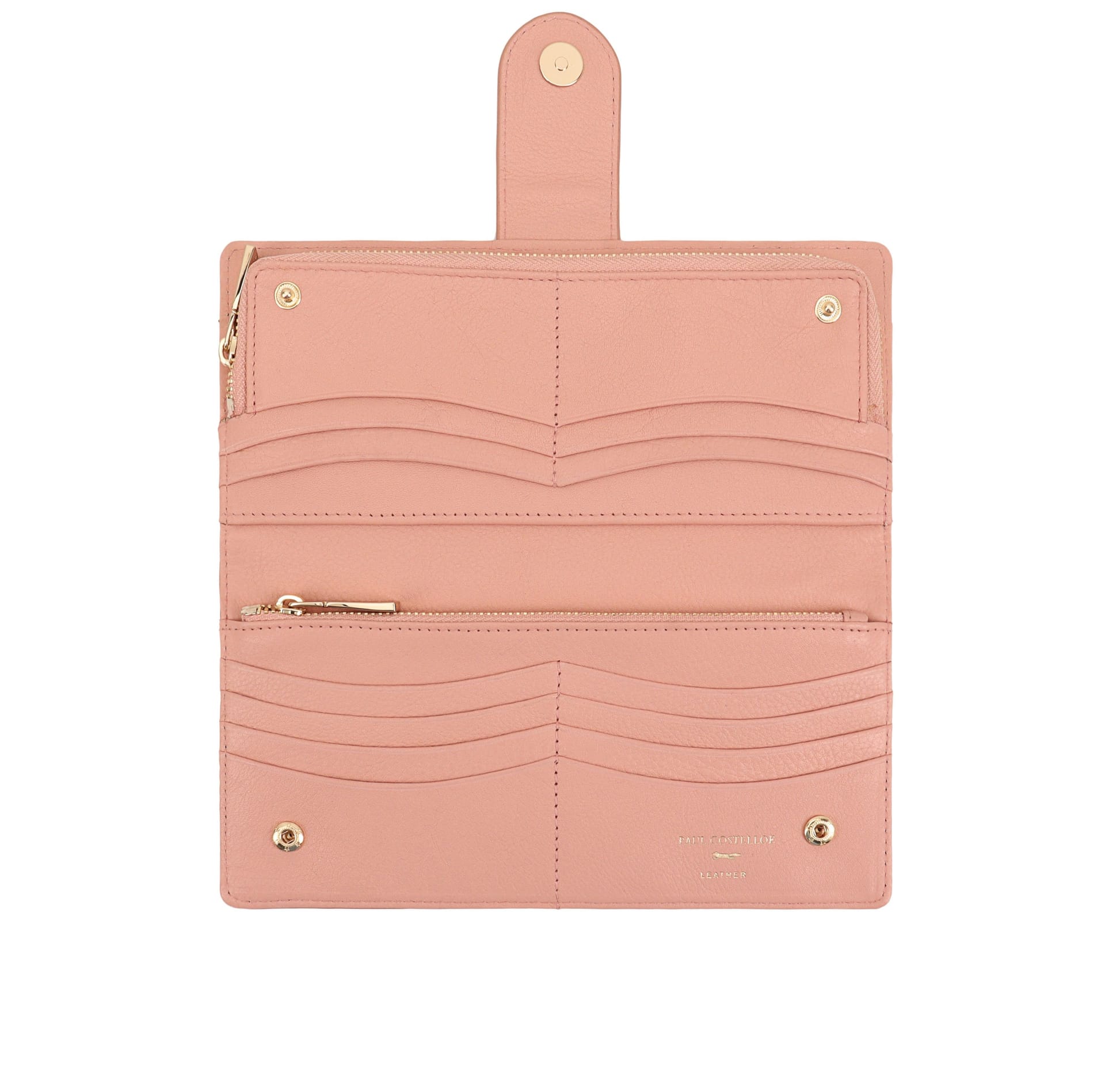 Paul Costelloe Paul Costelloe Women's Lana Leather Purse in Coral - 4