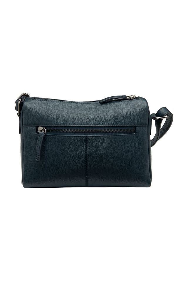 Lotus Lotus Women's 'Ida' Leather Bag in Navy - 2