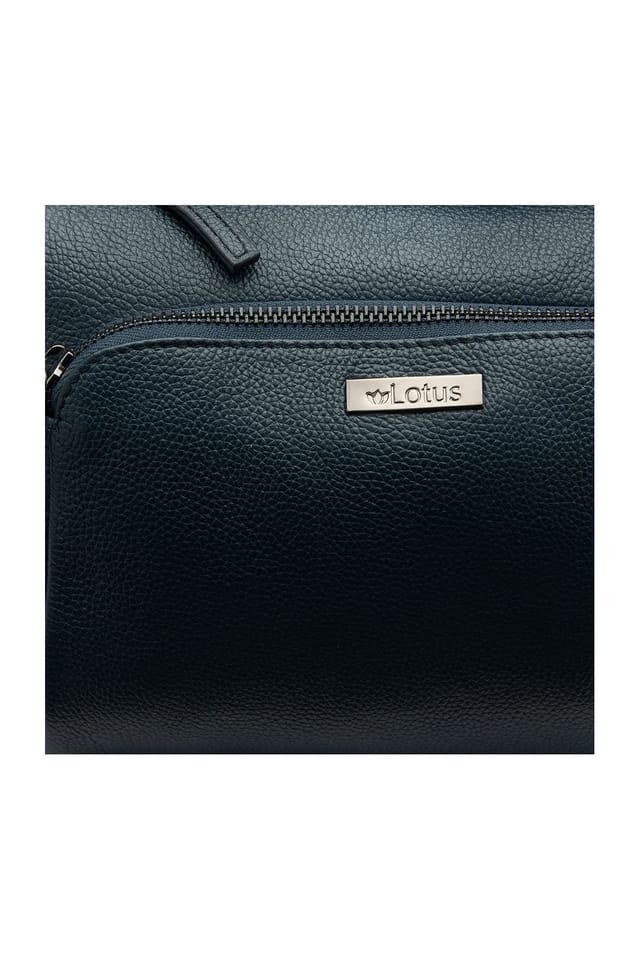 Lotus Lotus Women's 'Ida' Leather Bag in Navy - 3