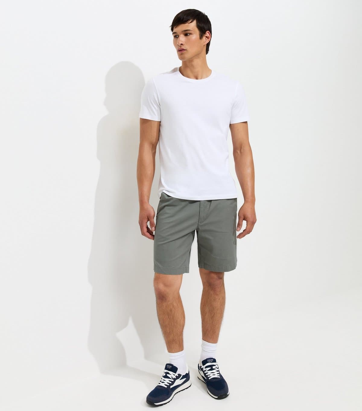jack & jones Jack & Jones Dark Grey Hybrid Jogger Shorts