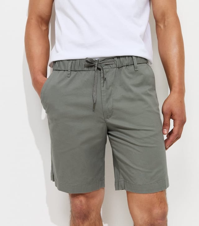 jack & jones Men's Dark Grey Hybrid Jogger Shorts Jack & Jones New Look - 3