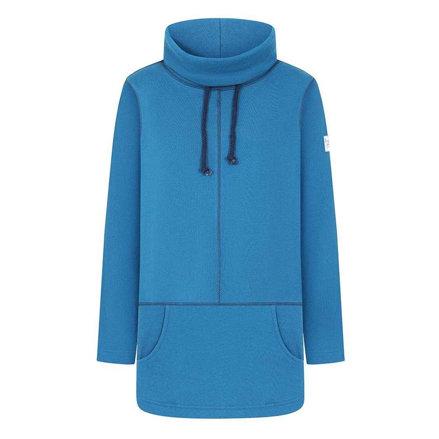 Lazy Jacks Lazy Jacks Women's Drawstring Sweatshirt in Teal