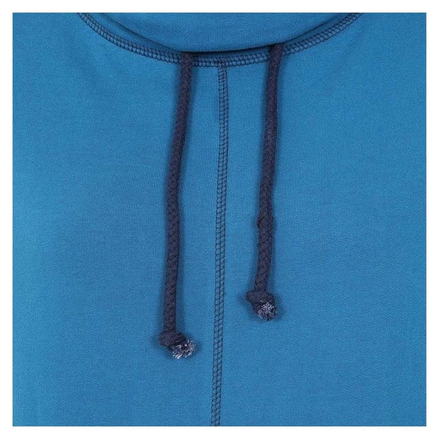 Lazy Jacks Lazy Jacks Women's Drawstring Sweatshirt in Teal - 3