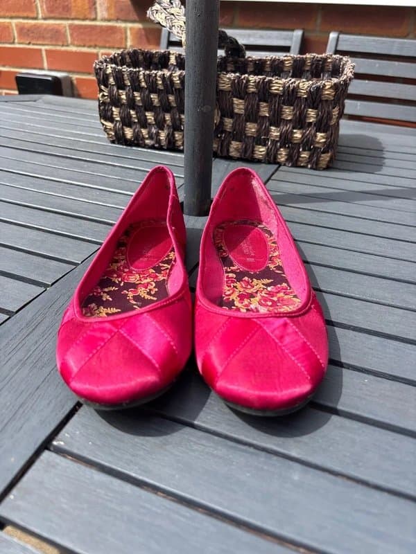 New Look New Look silk effect ballet pumps