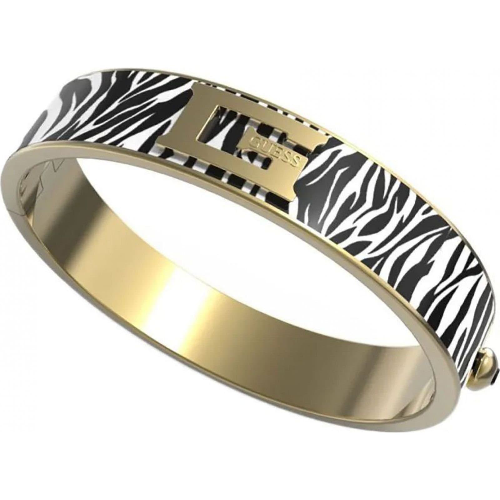 Guess Guess Gold Zebra Print Bracelet for Women