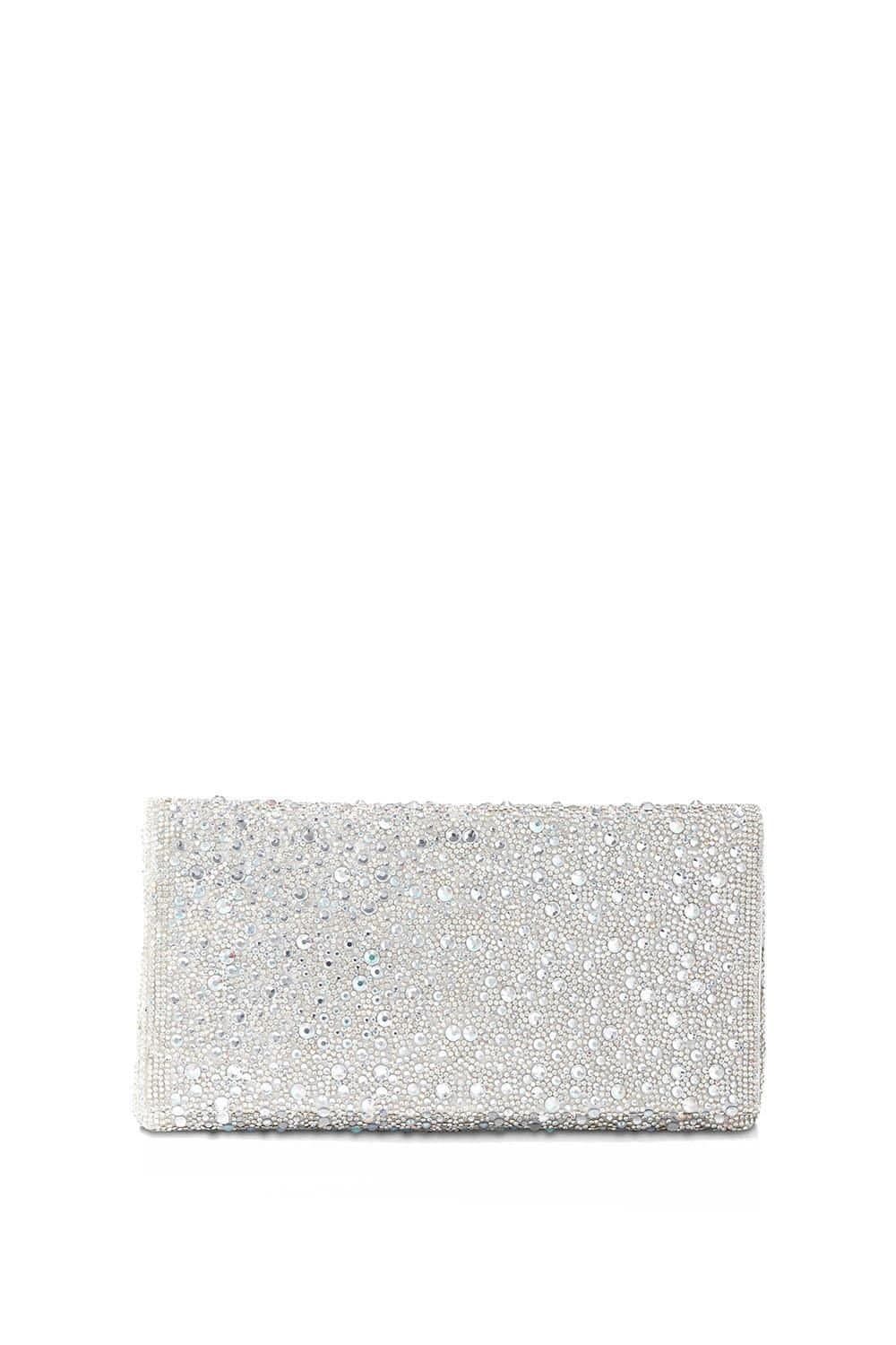 Steve Madden Steve Madden White Pearl Clutch Bag