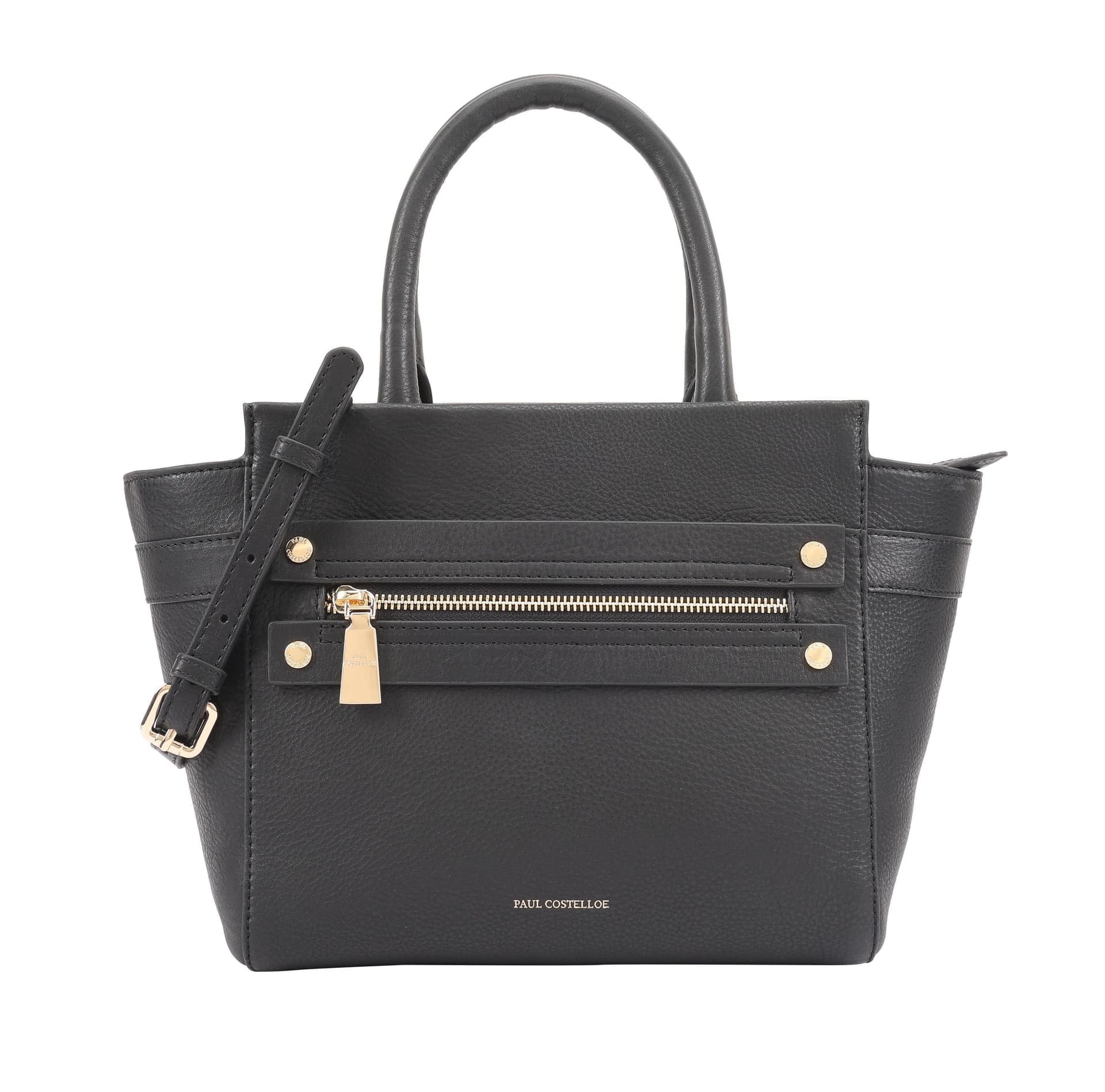 Paul Costelloe Paul Costelloe Women's Lille Leather Multi Way Bag in Black