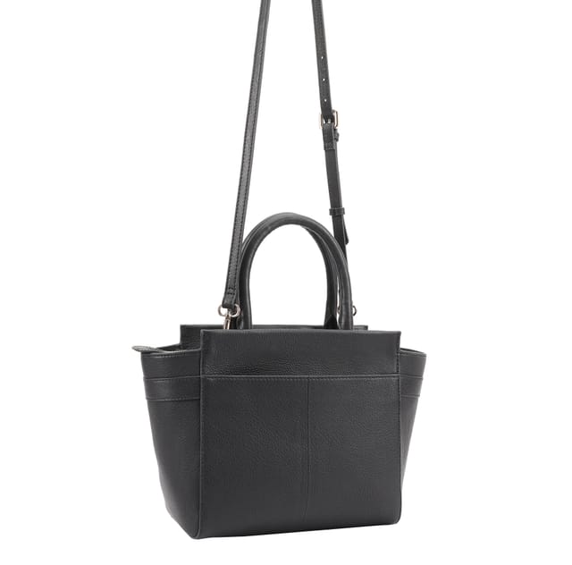 Paul Costelloe Paul Costelloe Women's Lille Leather Multi Way Bag in Black - 2