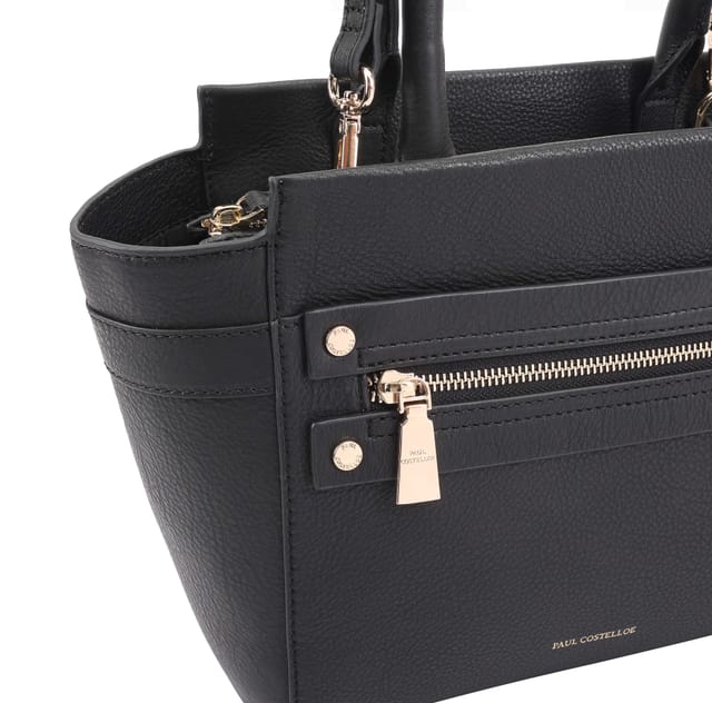 Paul Costelloe Paul Costelloe Women's Lille Leather Multi Way Bag in Black - 3