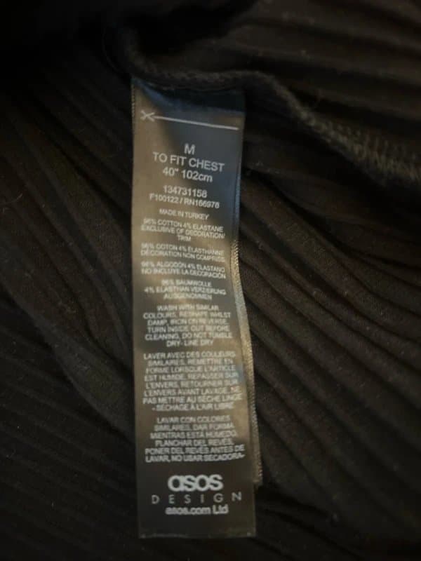 ASOS Black asos shirt