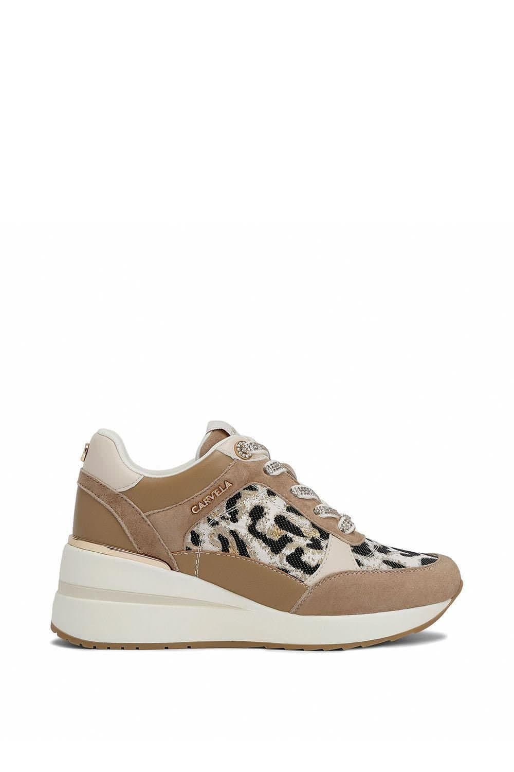 Carvela Carvela Women's 'Divina Sneaker' Trainers in Taupe