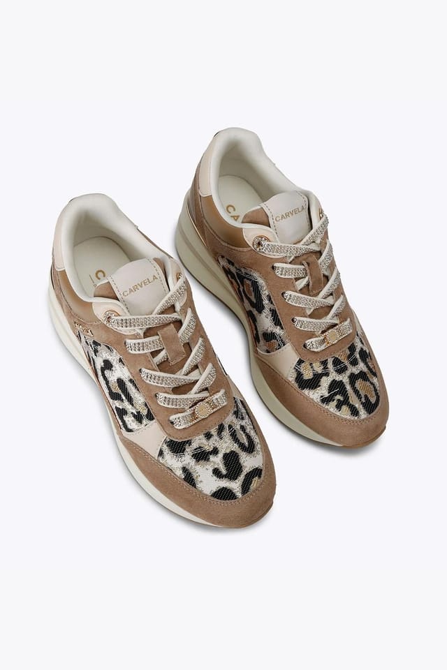 Carvela Carvela Women's 'Divina Sneaker' Trainers in Taupe - 2