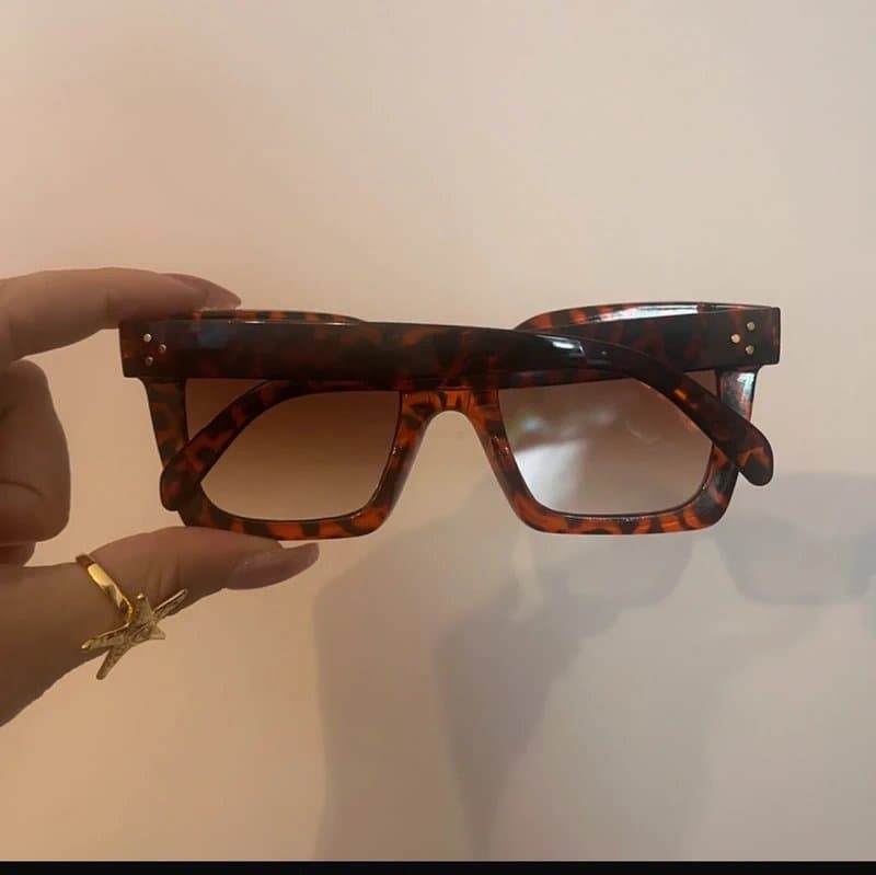 Urban Outfitters Tortoise shell chunky sunglasses