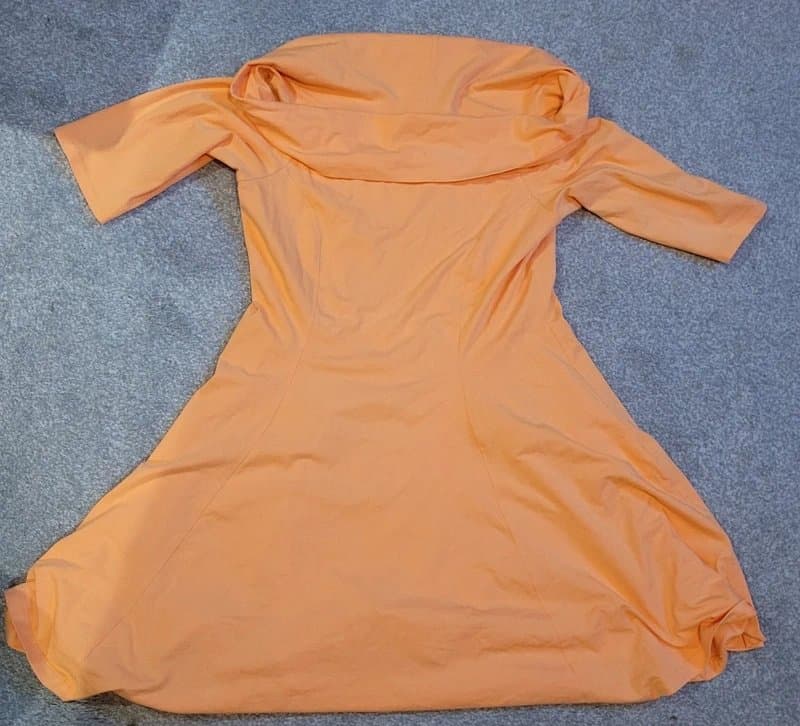 ASOS ASOS orange skater party dress (16)