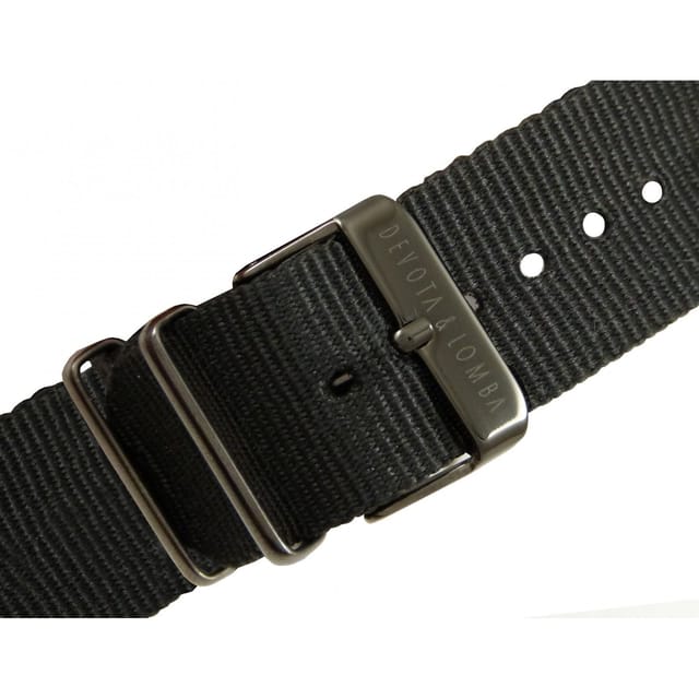 Devota & Lomba Devota & Lomba Men's DL008MSPBK-01BLACK 42mm Quartz Watch in Black - 3