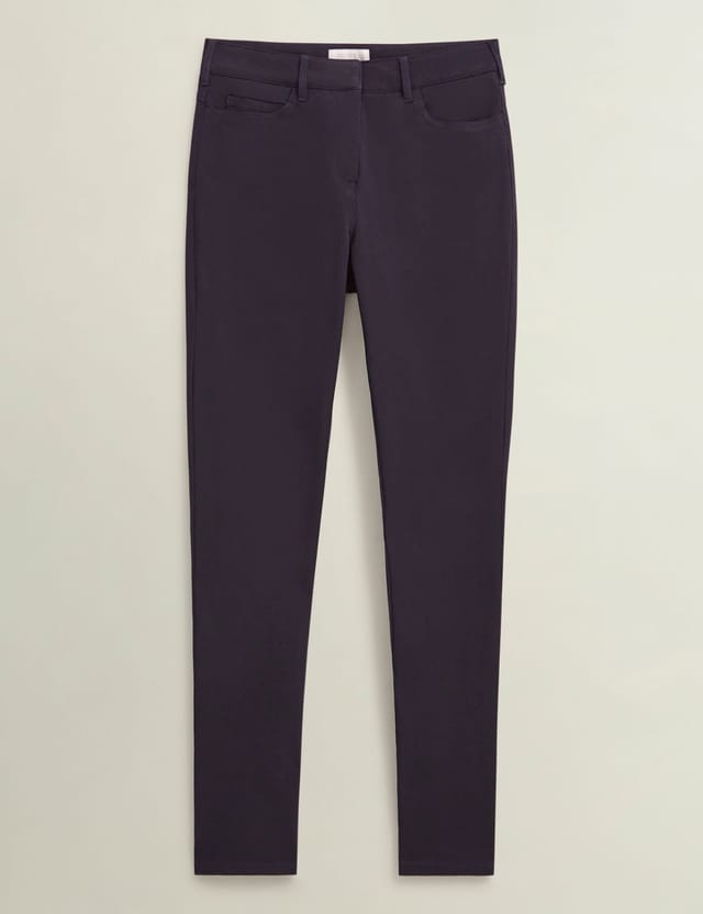 Hobbs London Hobbs London Women's Amanda High Waist Skinny Jeans in Dark Navy - 2