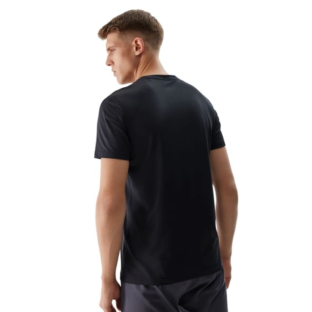 4F 4F Men's Regular Training T-Shirt in Black - 2