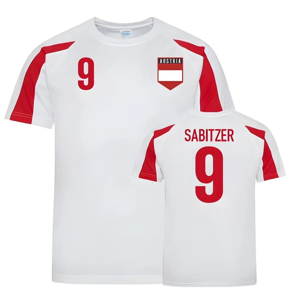 Austria Austria Men's Sports Training Jersey - Sabitzer 9