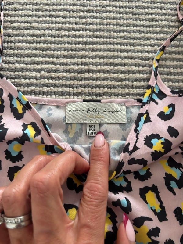 Never Fully Dressed Leopard print camisole top